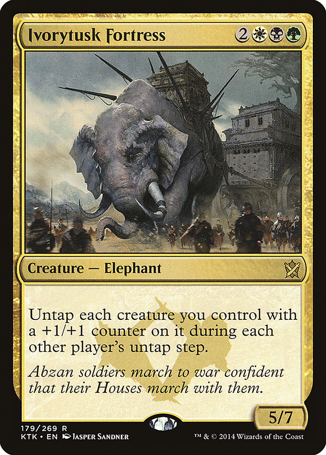 Ivorytusk Fortress [Khans of Tarkir] Foil