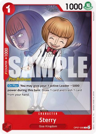 Sterry (OP07-006) - [500 Years in the Future Pre-Release Cards]