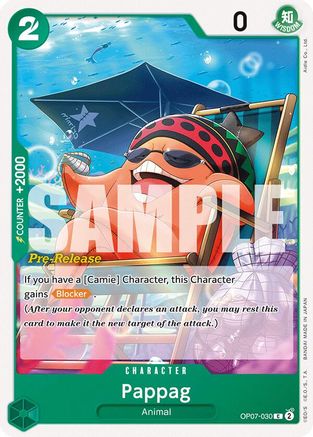 Pappag (OP07-030) - [500 Years in the Future Pre-Release Cards]