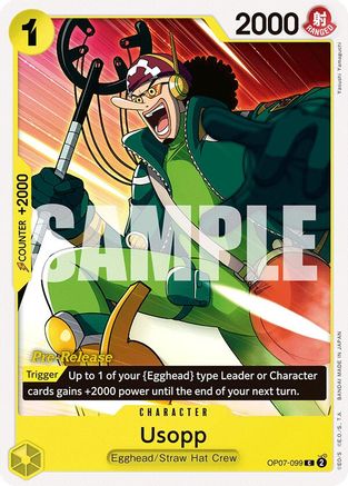 Usopp (OP07-099) - [500 Years in the Future Pre-Release Cards]