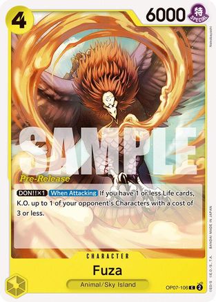 Fuza (OP07-106) - [500 Years in the Future Pre-Release Cards]