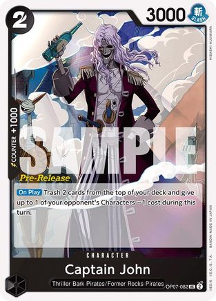 Captain John (OP07-082) - [500 Years in the Future Pre-Release Cards]