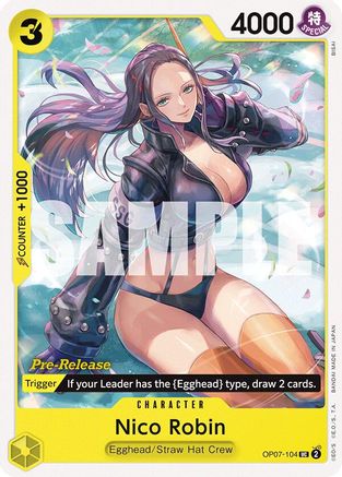Nico Robin (OP07-104) - [500 Years in the Future Pre-Release Cards]