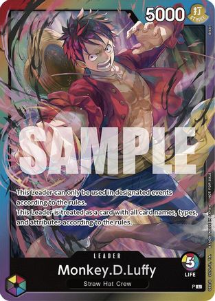 Monkey.D.Luffy (Sealed Battle 2024 Vol. 2) - [One Piece Promotion Cards] Foil
