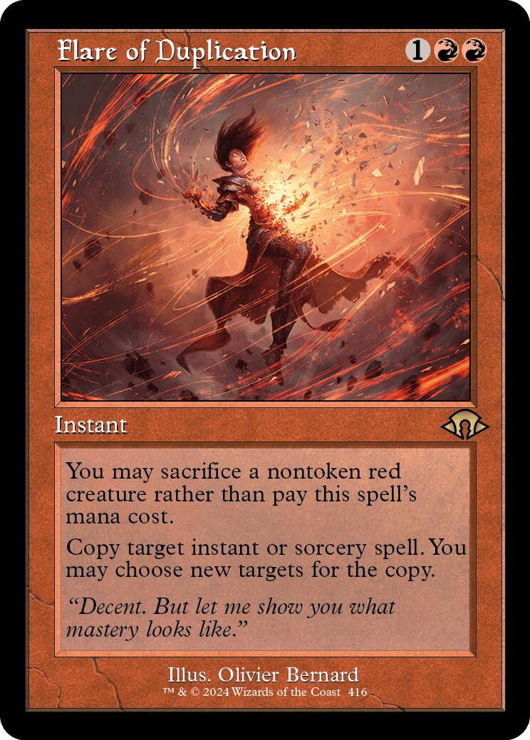 Flare of Duplication (Retro) [Modern Horizons 3] Foil