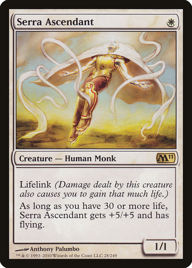 Serra Ascendant [Magic 2011] Foil