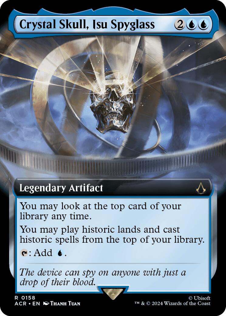 Crystal Skull, Isu Spyglass (Extended Art) [Assassin's Creed] Foil