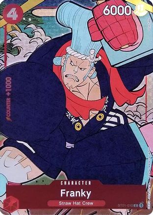 Franky (English Version 1st Anniversary Set) (ST01-010) - [One Piece Promotion Cards] Foil