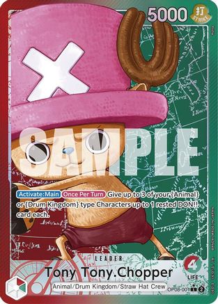 Tony Tony.Chopper (001) (Parallel) (OP08-001) - [Two Legends] Foil