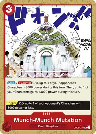 Munch-Munch Mutation (OP08-019) - [Two Legends]