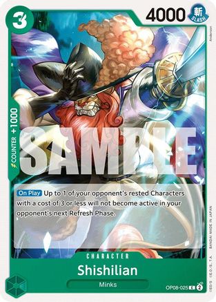 Shishilian (OP08-025) - [Two Legends]