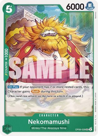 Nekomamushi (OP08-028) - [Two Legends]
