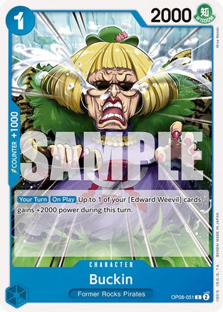 Buckin (OP08-051) - [Two Legends]