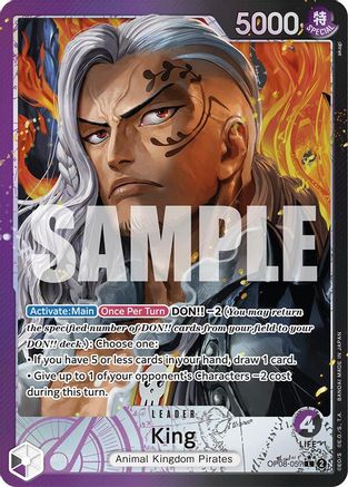 King (057) (Parallel) (OP08-057) - [Two Legends] Foil