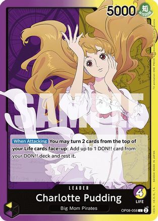 Charlotte Pudding (058) (OP08-058) - [Two Legends]