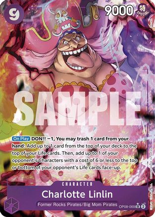 Charlotte Linlin (Parallel) (OP08-069) - [Two Legends] Foil