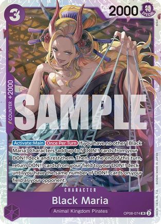 Black Maria (OP08-074) - [Two Legends] Foil