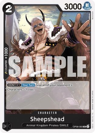 Sheepshead (OP08-083) - [Two Legends]
