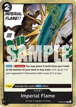 Imperial Flame (OP08-094) - [Two Legends] Foil
