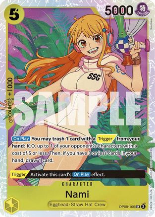 Nami (OP08-106) - [Two Legends] Foil