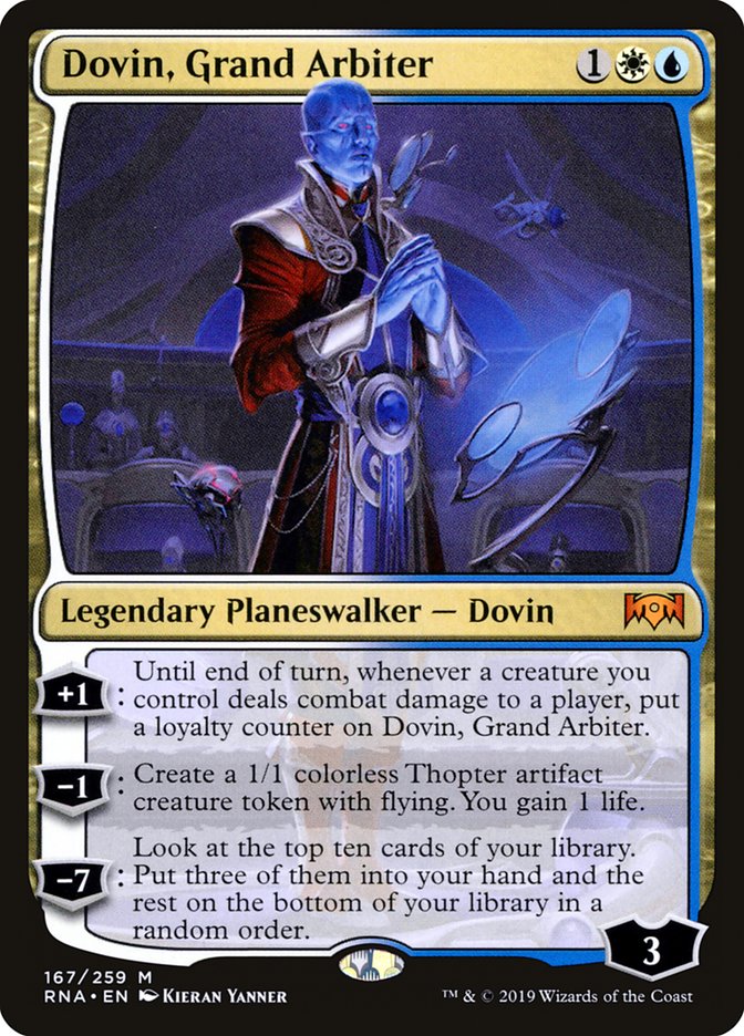 Dovin, Grand Arbiter [Ravnica Allegiance] Foil