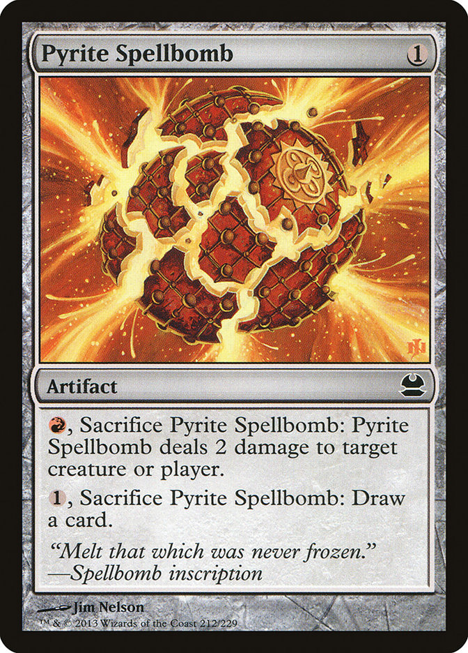 Pyrite Spellbomb [Modern Masters] Foil