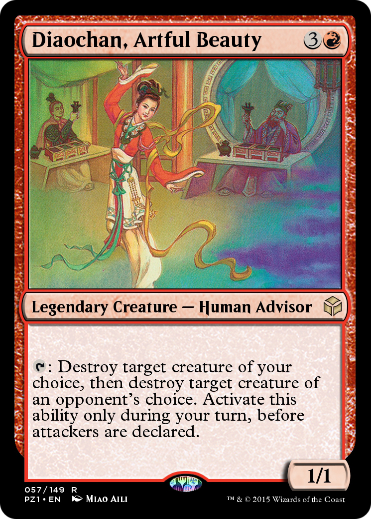 Diaochan, Artful Beauty  [Legendary Cube Prize Pack]