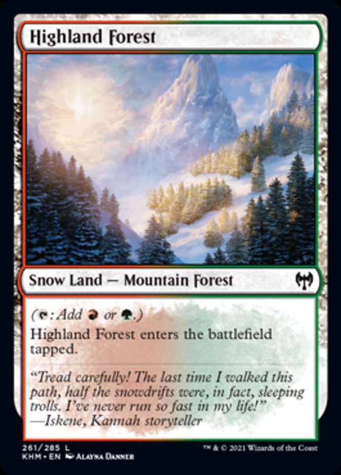 Highland Forest [Kaldheim] Foil