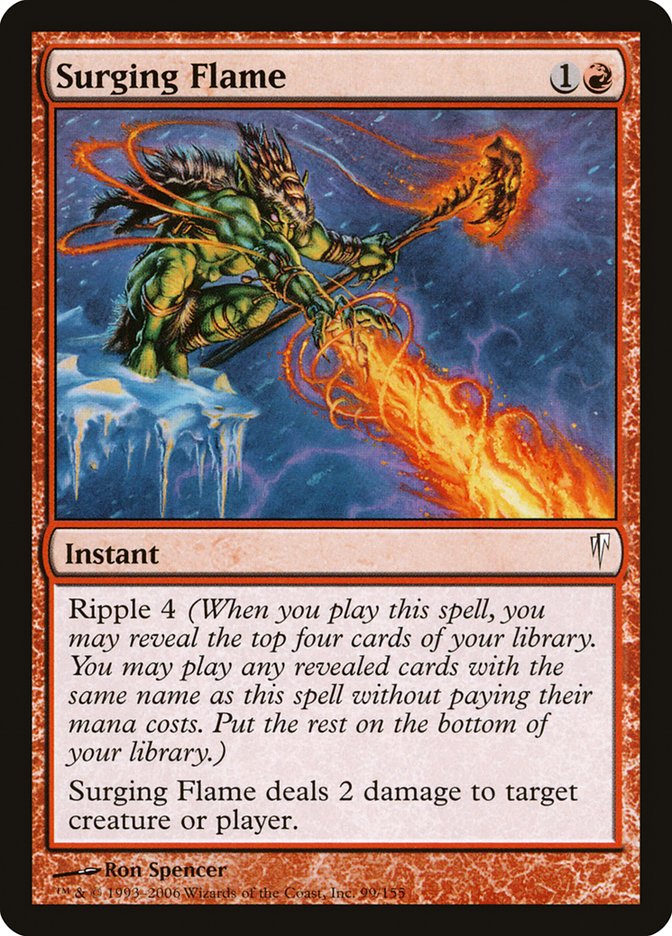 Surging Flame [Coldsnap] Foil