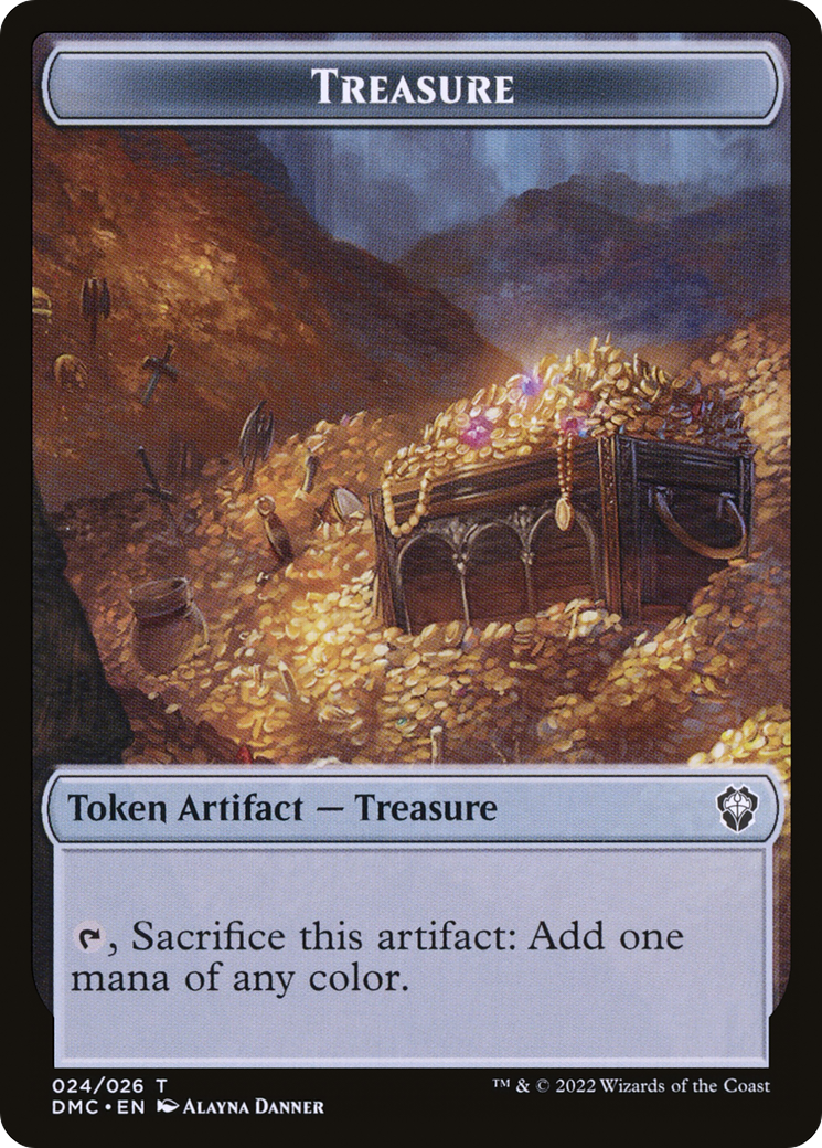 Treasure  [Dominaria United Tokens] Foil