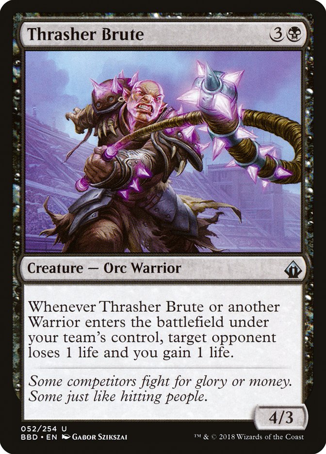 Thrasher Brute [Battlebond] Foil