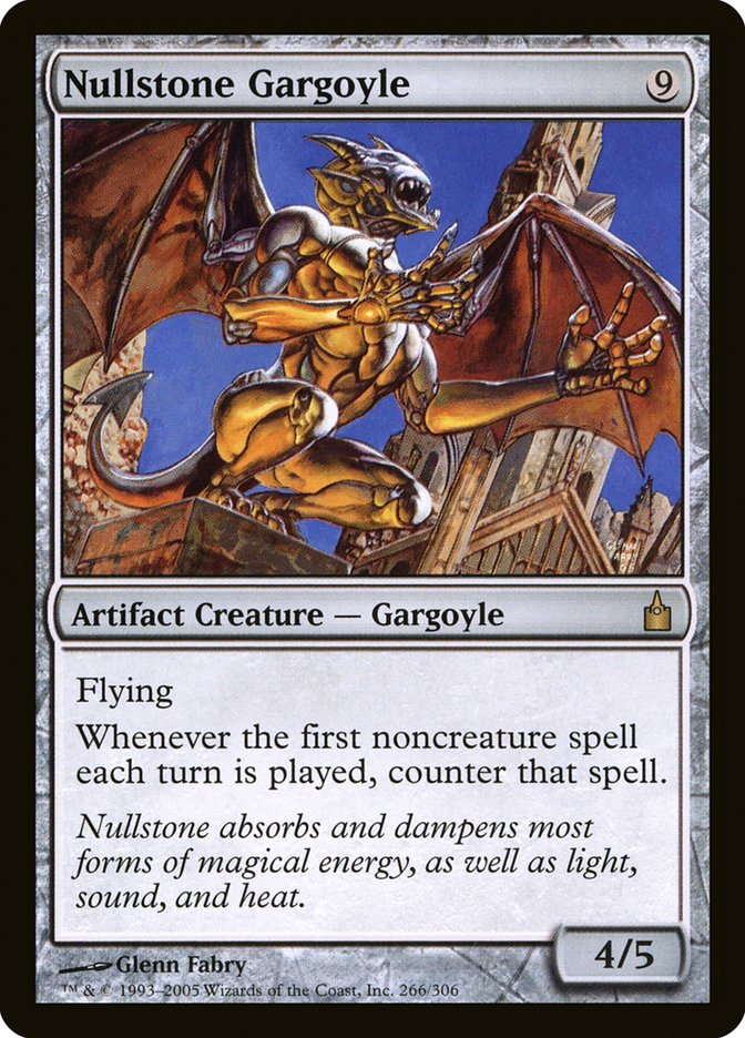 Nullstone Gargoyle [Ravnica: City of Guilds] Foil