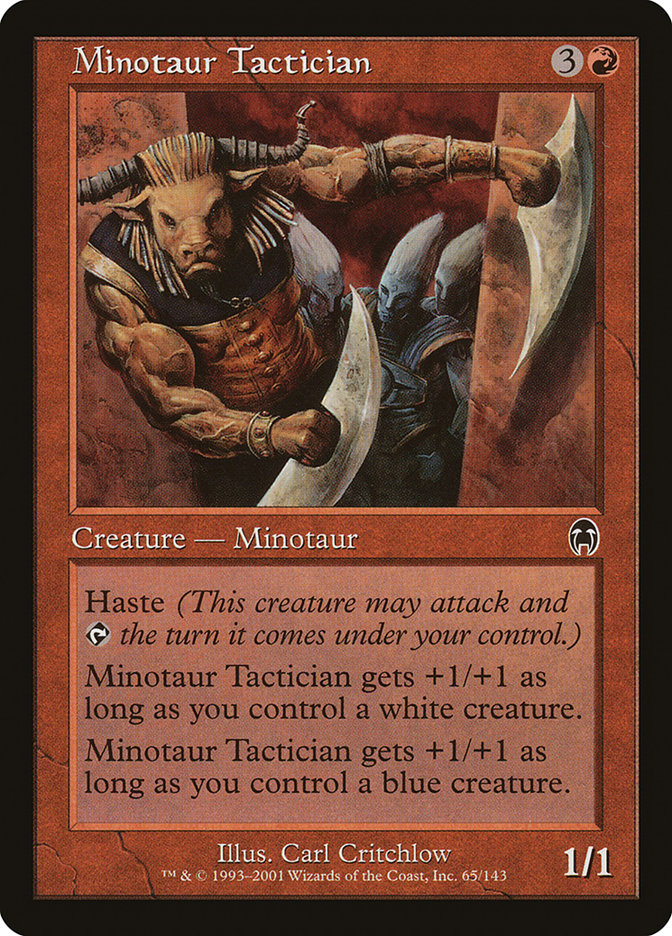 Minotaur Tactician [Apocalypse] Foil