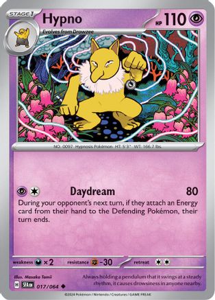 Hypno (017/064) [Scarlet & Violet: Shrouded Fable] Reverse Holofoil