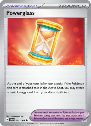 Powerglass (063/064) [Scarlet & Violet: Shrouded Fable] Reverse Holofoil