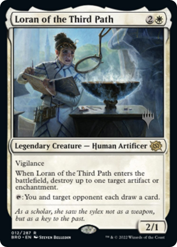 Loran of the Third Path (Promo Pack) [The Brothers' War Promos] Foil