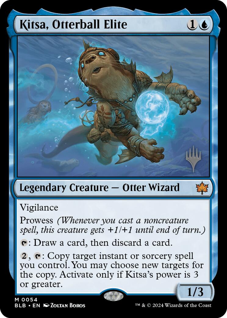 Kitsa, Otterball Elite (Promo Pack) [Bloomburrow Promos] Foil