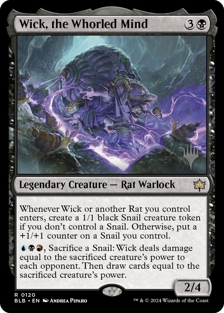 Wick, the Whorled Mind (Promo Pack) [Bloomburrow Promos] Foil