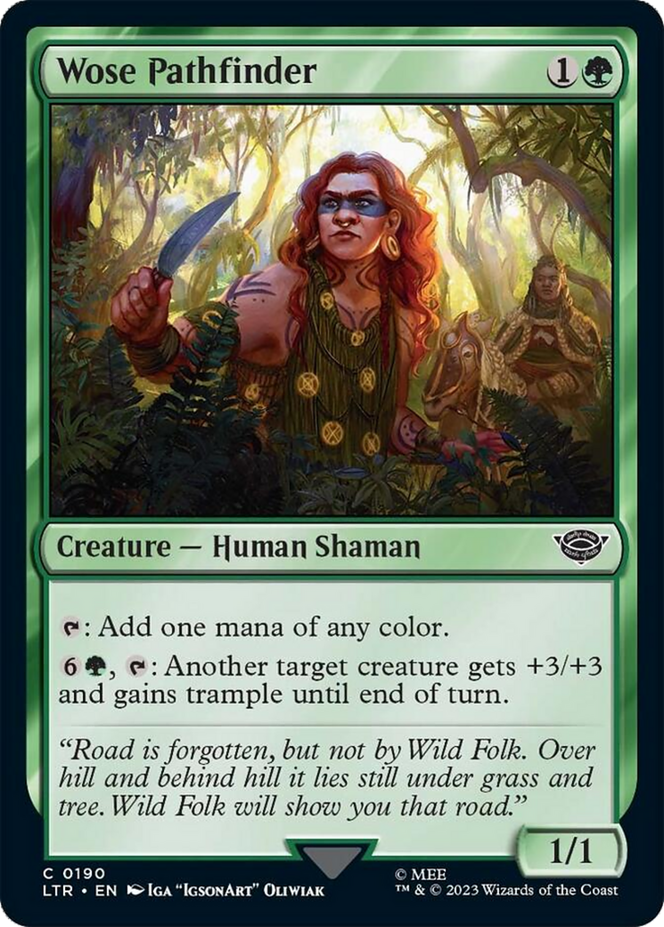 Wose Pathfinder [The Lord of the Rings: Tales of Middle-Earth] Foil