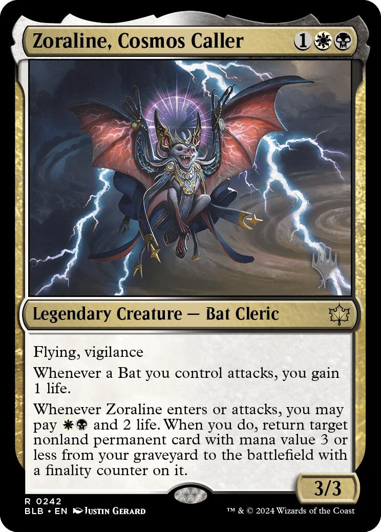 Zoraline, Cosmos Caller (Promo Pack) [Bloomburrow Promos] Foil