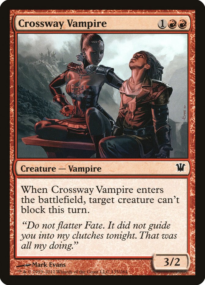 Crossway Vampire [Innistrad] Foil