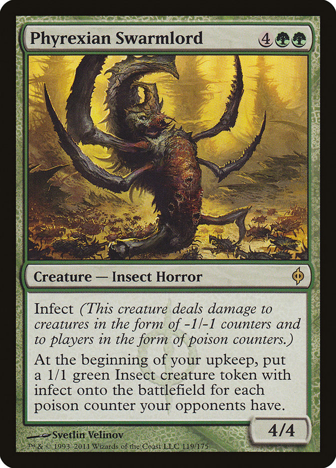 Phyrexian Swarmlord [New Phyrexia] Foil