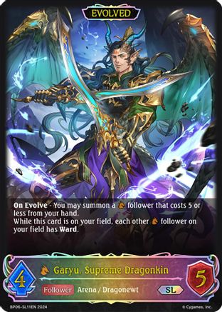 Garyu, Supreme Dragonkin (Evolved) (SL)