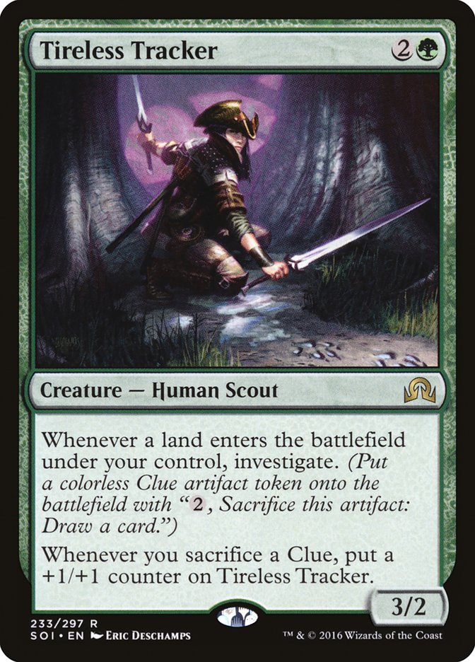 Tireless Tracker [Shadows over Innistrad] Foil