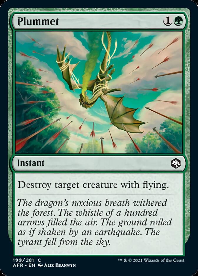 Plummet [Dungeons & Dragons: Adventures in the Forgotten Realms] Foil