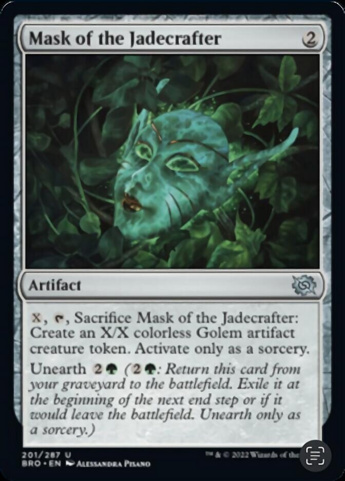 Mask of the Jadecrafter [The Brothers' War] Foil