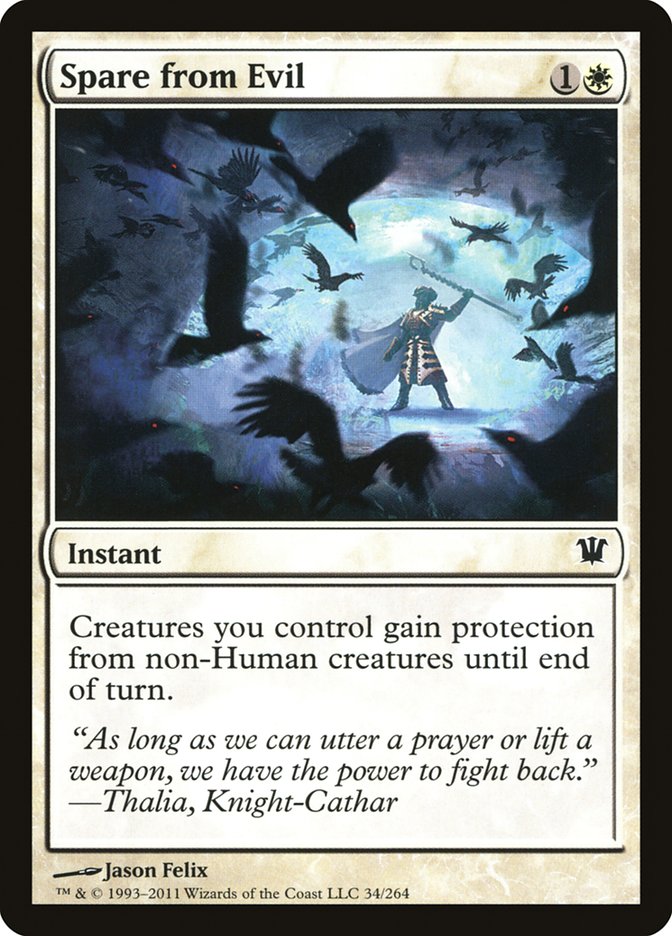Spare from Evil [Innistrad] Foil