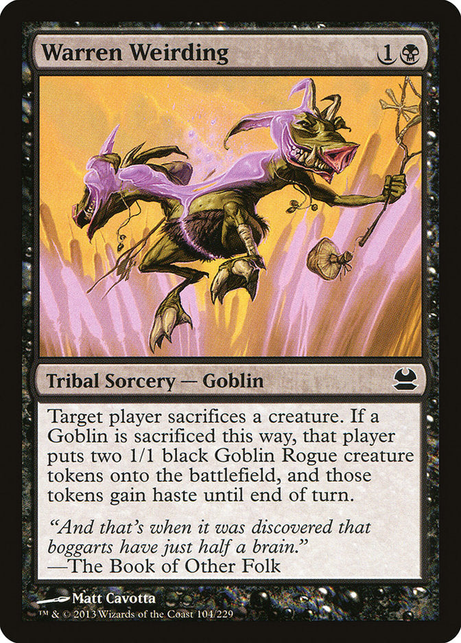 Warren Weirding [Modern Masters] Foil