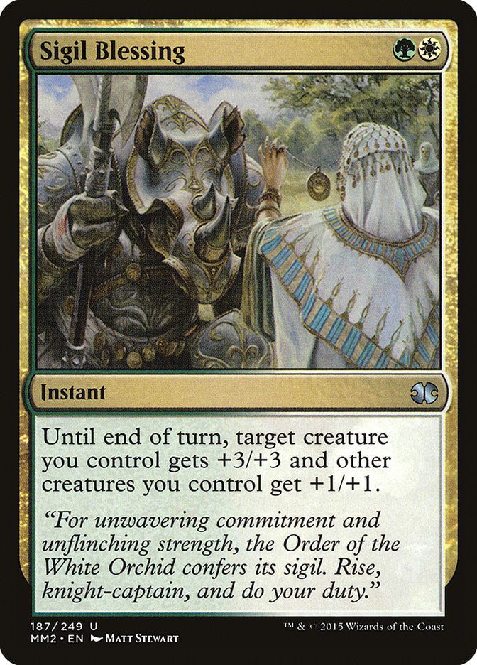 Sigil Blessing [Modern Masters 2015] Foil