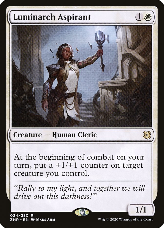 Luminarch Aspirant [Zendikar Rising] Foil